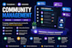 manage your telegram and discord community