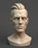 sculpt realistic 3d head model, 3d bust, 3d head bust, 3d face for 3d printing