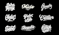 design a modern hand drawn and typography logo design