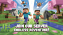 do a minecraft logo, banner with server promotion