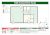 do custom fire exit, evacuation plan for your floor plan