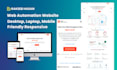 convert figma, PSD, xd to responsive HTML CSS website