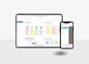 develop responsive react ui components and web pages