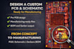 design a custom pcb ready for manufacturing