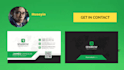 design a professional business card