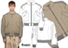 clothing apparel technical flat sketches and 2d drawings