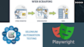 do web scraping using playwright and selenium