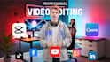 do video editing using capcut pro and canva pro