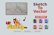 vectorize logo, vector tracing, redraw, convert ai image to vector