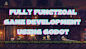 develop a fully functional web, pc, mobile game and fix bug in godot game engine