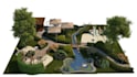 2d 3d render architecture and landscape site plan design