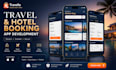 develop hotel booking travel booking and flight booking app