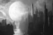create sci fi city or landscape art for you