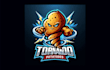 do tornado twist potatoes mascot logo for your company