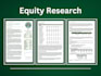 create a professional equity research report on any public stock