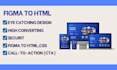 figma to html psd to html tailwind css html css website clone website