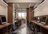 office interior design rendering