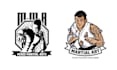 create custom boxing fitness martial art logo