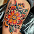 make a attractive american traditional tattoo design