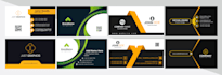 do luxury minimalist business card and visiting card design