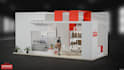create stunning 3d booths ,exhibitions stands and kiosk