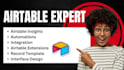 do airtable automations, extensions, insights, interface design, record template