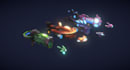 create low poly 3d game model props assets for your game