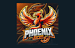 do outstanding phoenix mascot logo with express delivery