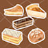 draw cute desserts for you