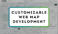 create interactive gis web maps with leaflet, mapbox, google maps