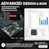 do pcb design and bom sourcing for jlcpcb and pcbway