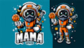 design a unique cartoon mascot logo