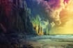 paint detailed, fantasy landscape, background
