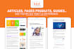 rédiger des contenus optimisés SEO pour votre site web
