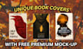 design professional book cover for KDP, ingramspark, ebook