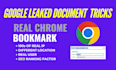 use google chrome bookmarks to boost your SEO ranking