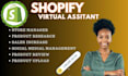be yours shopify  virtual assistant ecommerce management shopify store manager