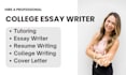 write a custom essay on any topic for college students, resume content writing
