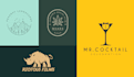 design 3 modern minimalist logo concepts for your business