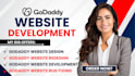 do godaddy website design, godaddy website redesign, develop godaddy website