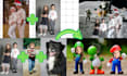 edit your family photos into fun backgrounds