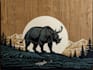 draw illustrations using linocut technique