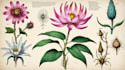 do botanical and anatomical scientific illustrations