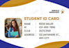 do bar code based company id card design