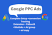 setup google ads, performance max with pmax ads PPC campaign