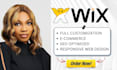 create your wix website, wix website designs, and redesigns