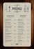 design amazing looking restaurant, wedding and cafe menu