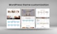 customize wordpress theme,template design  using elementor pro