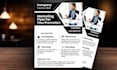 modern  business flyer design marketing that boost your sales