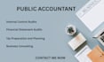 be public accountant as your auditor